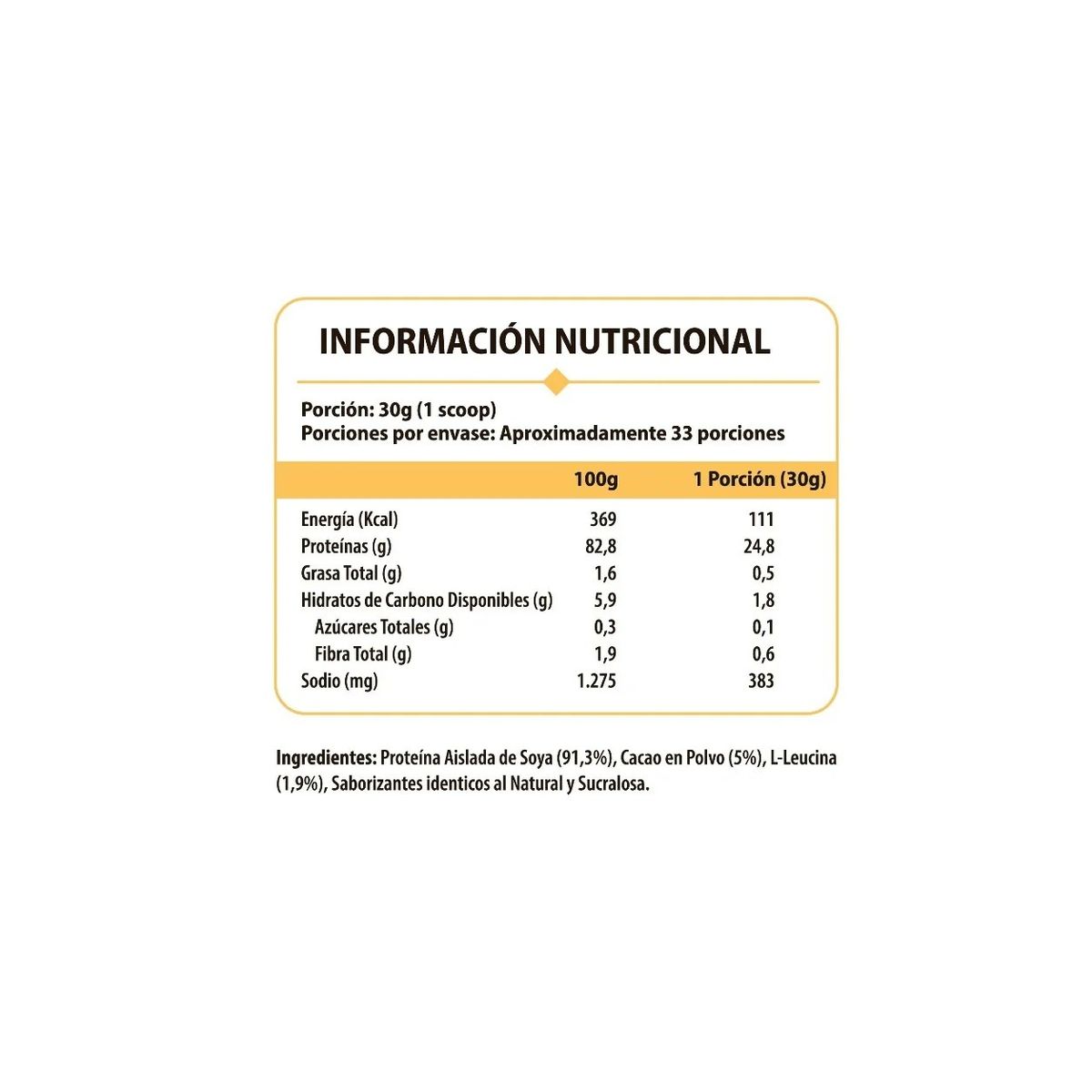 PULSE - PROTEINA ISO SHAKE 2.2LB 33 SERVICIOS CHOCOLATE CHERRY - PULSE NUTRITION
