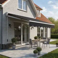 IGPRO - Toldo 2×1,5mt con Brazo Retráctil Negro