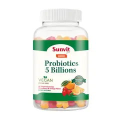 SUNVIT - Probiotics 5 billones 60 gomitas, Life