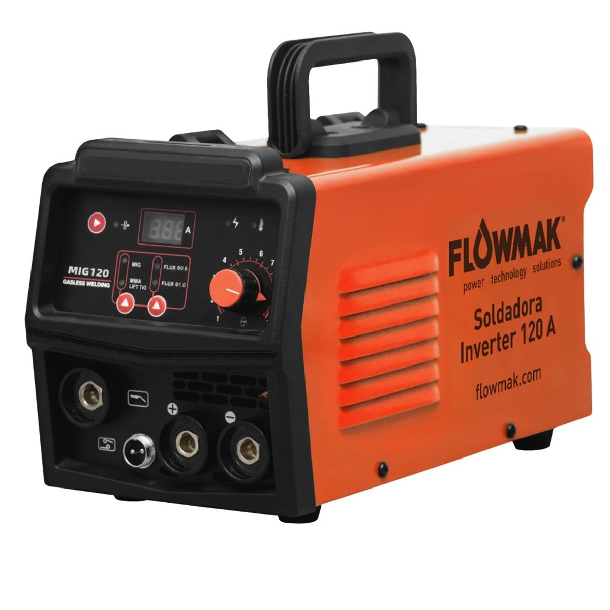 FLOWMAK - Soldadora inverter MIG120 Flowmak