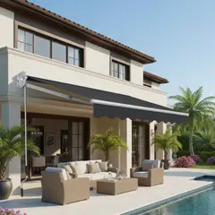 IGPRO - Toldo 3X2.5mt con Brazo Retractil Negro