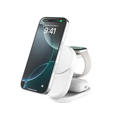 BELKIN - Base de carga 3 en 1 plegable UltraCharge Qi2 25W