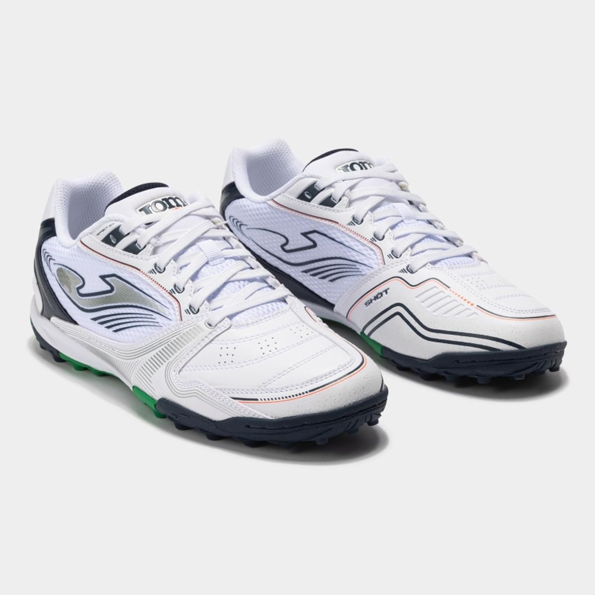 JOMA - Zapatillas Baby Fútbol Hombre Joma Dribling Turf Blanca