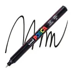 UNI POSCA - Marcador Acrílico Negro 1MR POSCA