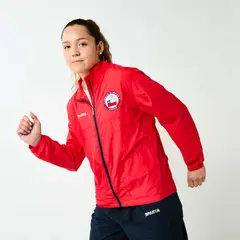 SPARTA - Cortaviento Mujer Team Chile Rojo