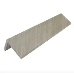 DOER - Esquinero L para Wall Panel WPC Gris Patagonia, 3X3X240CM