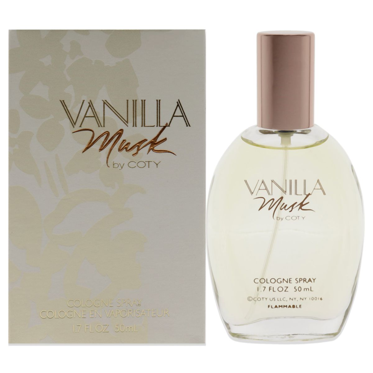 GENERICO - Coty Vanilla Musk Cologne Spray Women 50ml