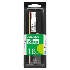 ADATA - Memoria RAM DDR5, 16GB 4800Mhz, CL40, UDIMM, Negro