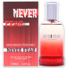NEW BRAND - Never Fear EDT Spray Men 98ml