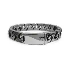 GENERICO - Pulsera De Acero Para Hombre Artic