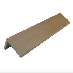 DOER - Esquinero L para Wall Panel WPC Roble Tostado, 3X3X240CM
