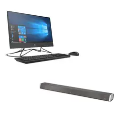 HP - Kit Multimedia - AiO 200 G4 i5 10ª Gen SSD + Barra Sonido 60W - Reacondicionado