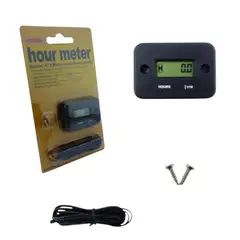 GENERICO - Horometro Digital Para Motos 12 Volt Contador Horas Digital
