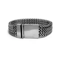 GENERICO - Pulsera De Acero Para Hombre Apolo