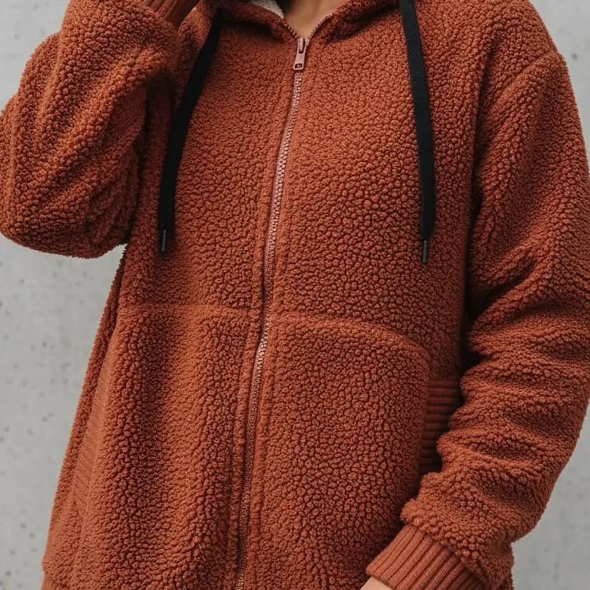 GENERICO - Chaqueta con chiporro para hombre XXL