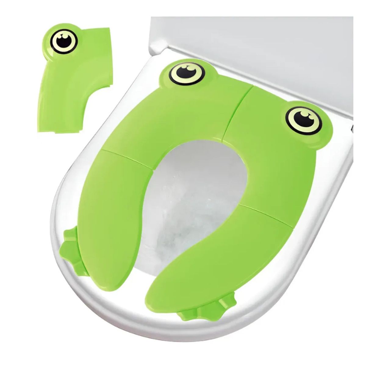 GENERICO - Asiento Entrenador Baño Bebés Niños Wc Asiento Infantil Verde