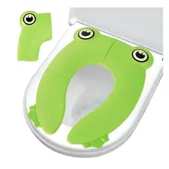 GENERICO - Asiento Entrenador Baño Bebés Niños Wc Asiento Infantil Verde