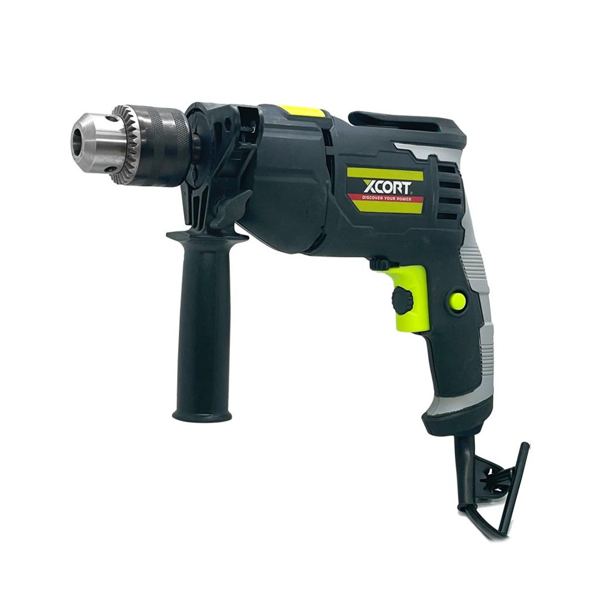 XCORT - Kit Taladro Percutor XCORT® 710W con Herramientas y Maleta  XCOM01-1030