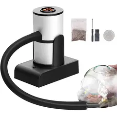 PUREPOWER - Pistola de fumar portátil para ahumar cócteles con virutas de madera para cocina