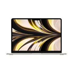 APPLE - MacBook Air M2 2022 Pantalla Retina de 13.6 8GB RAM 256GB SSD - Starlight - Reacondicionado