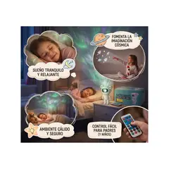 GENERICO - Lámpara Proyector De Estrellas Galaxia Astronauta Con Control Remoto USB