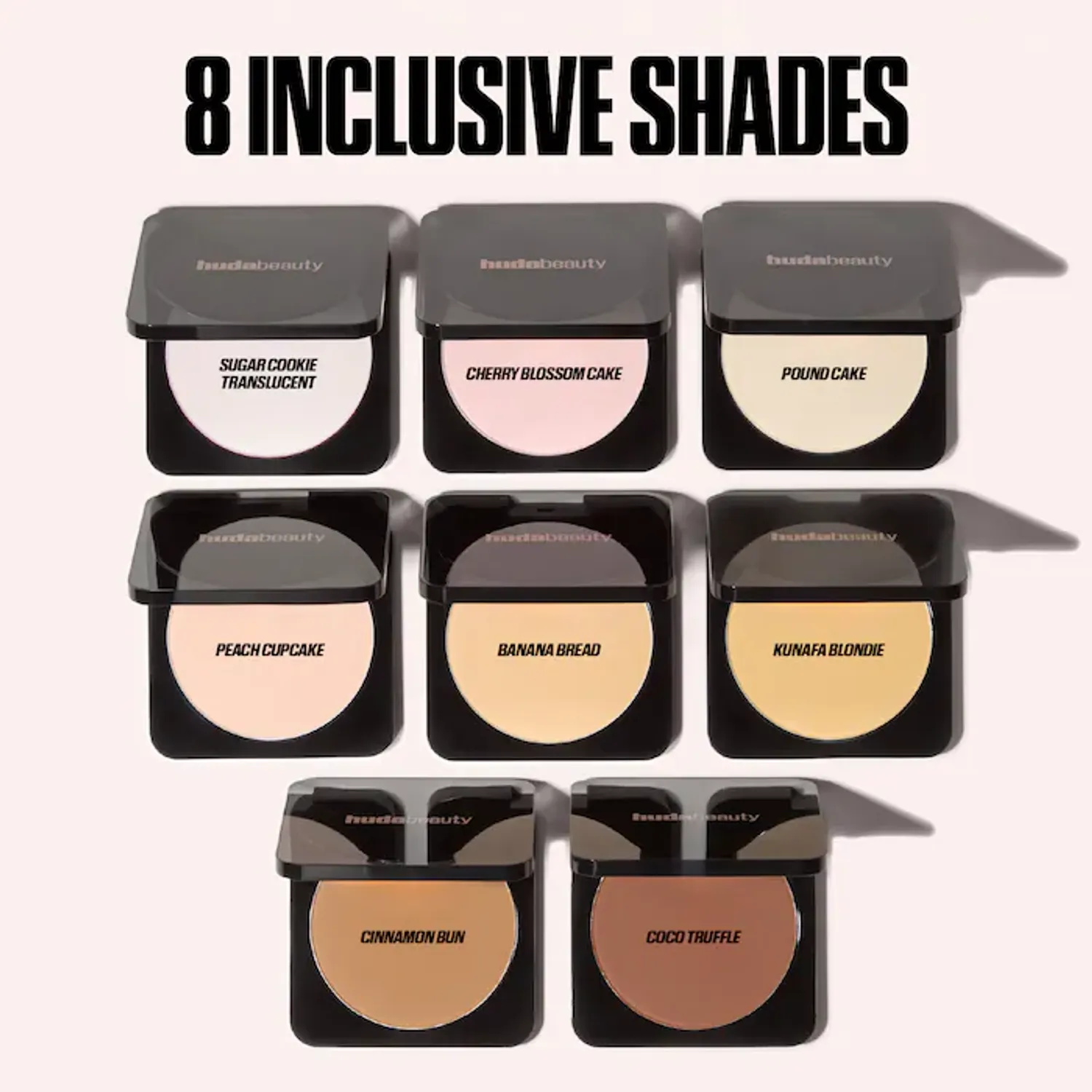 HUDA BEAUTY Polvo Fijador Compacto Matte Easy Bake - Poundcake