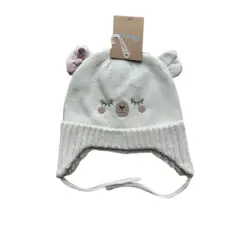 PUMUCKI - Gorro Forrado Rosa Bebé Suave y Abrigador