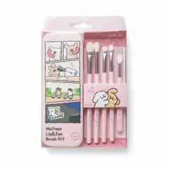 FLALIA - Maltese Lip&Eye Brush kit 5p
