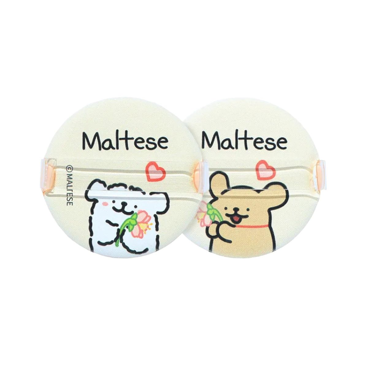 FLALIA - Maltese skin fit makeup puff 2P