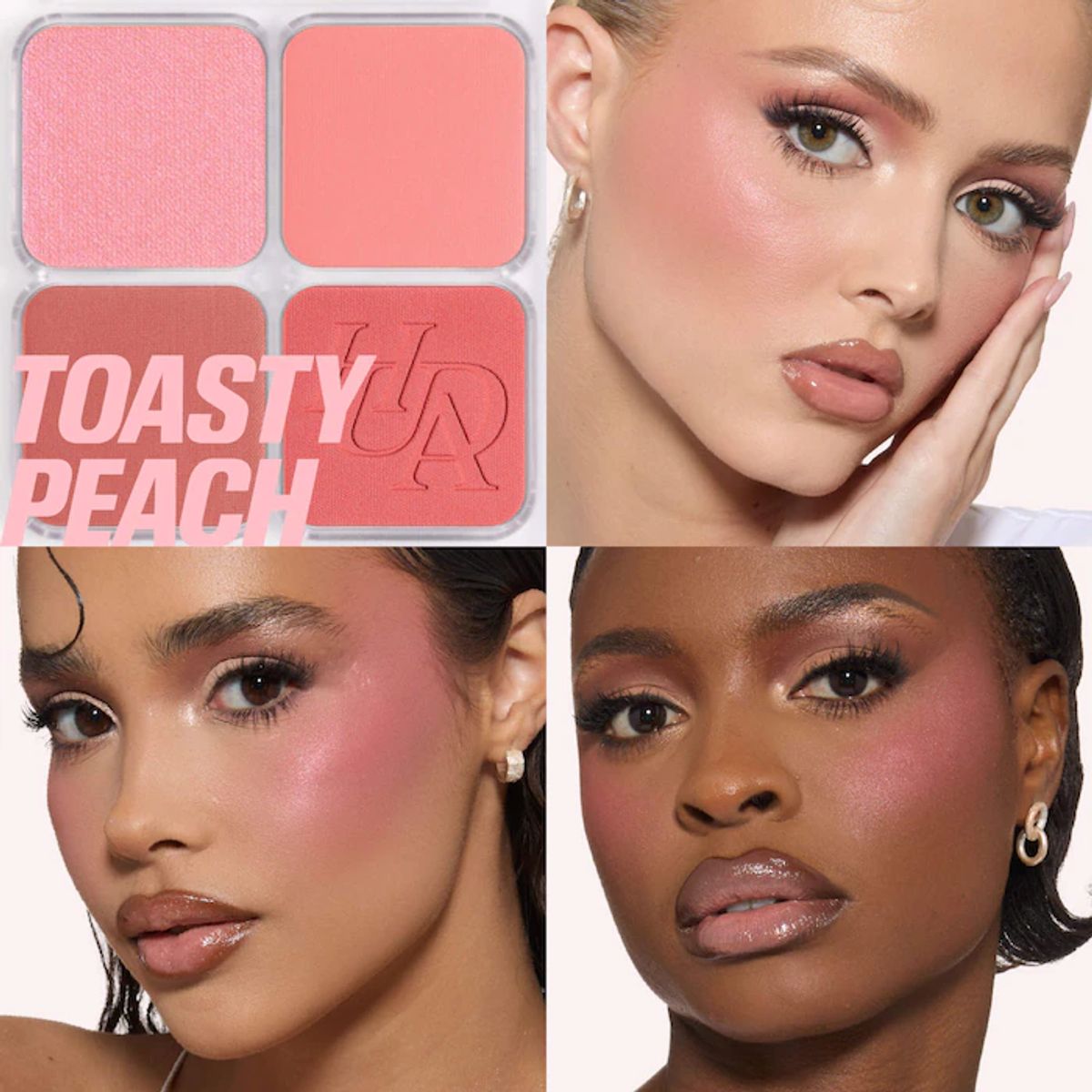 HUDA BEAUTY - Paleta de Rubores Blush Filter Blushlighters - Toasty Peach Huda Beauty