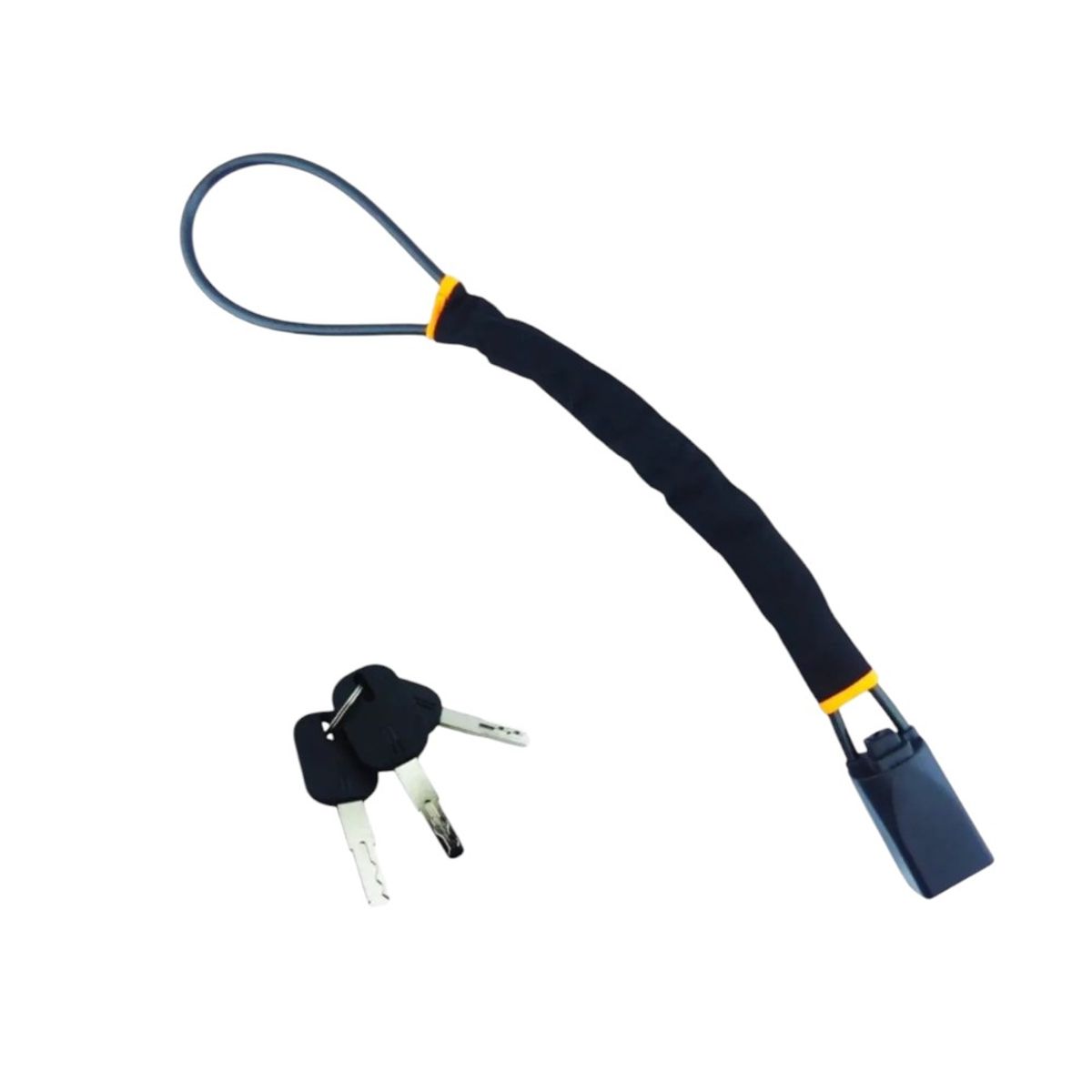 GENERICO - Traba Para Volante Auto Cinturón Universal Candado Antirrobo