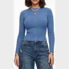 HIPSY SWIMWEAR - Sweater Canale Trenzas Semi Crop