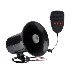 GENERICO - Sirena 3 Tonos Con Megafono 150w, 12v, Dezzer