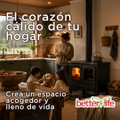 BETTERLIFE - Cocina a Leña BLWCK9