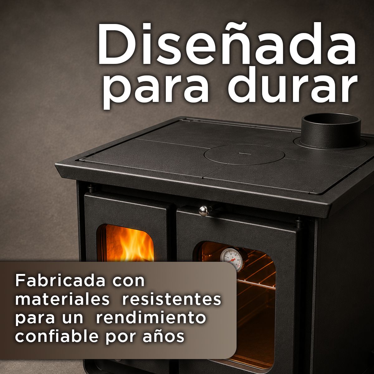 BETTERLIFE - Cocina a Leña BETTERLIFE BLWCK9