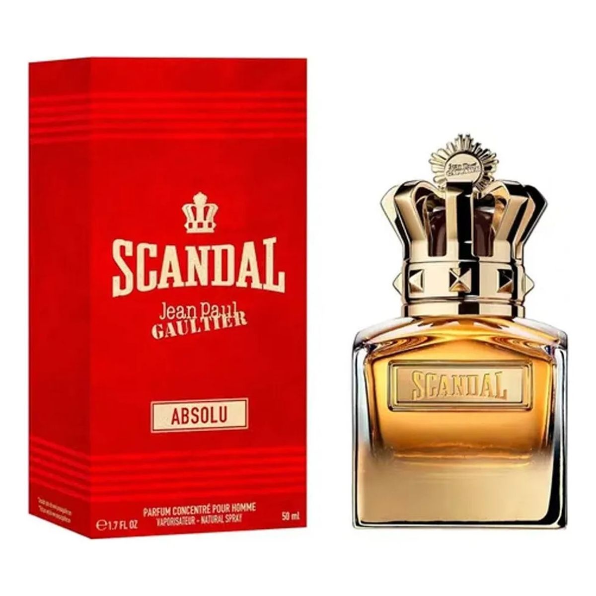 JEAN PAUL GAULTIER - Perfume Hombre Jean Paul Gaultier Scandal Pour Homme Absolu Parfum Concentre 50 ML