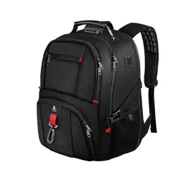 GENERICO - Mochila de Viaje con Seguridad Antirrobo para Laptop 17.3 Incluye Candado, es Impermeable BELUG