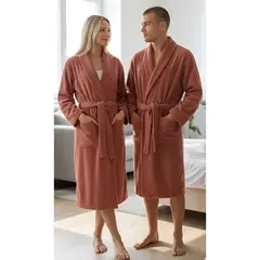 LIKE SHOP - Bata Polar Excelente Calidad. Mujer Hombre. Premium 203