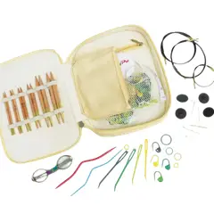 GENERICO - Palillos cortos Intercambiables KnitPro Basix Beginners
