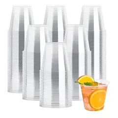 PASTELERIUSCL - 150 Vasos Plasticos Vasos Desechables Vaso Pequeño 5oz 148ml