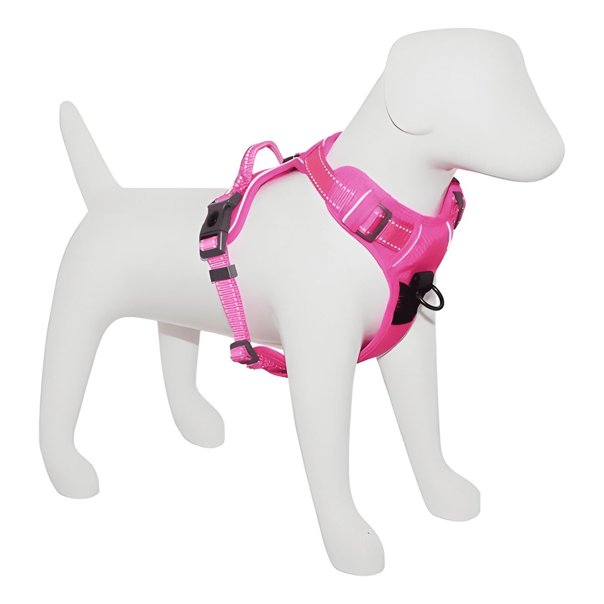 GENERICO - Arnés deportivo de control para perro mascan m Fucsia