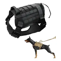 GENERICO - Arnés tactico perro arnés tactico arnés perro grande molle