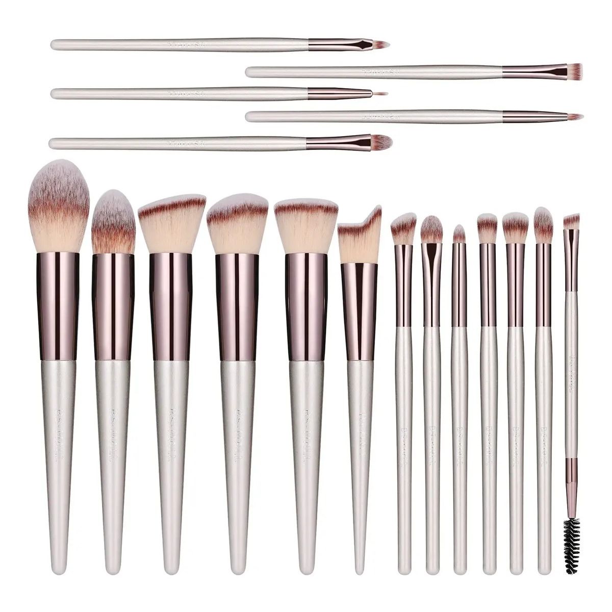GENERICO - Set 18 Brochas De Maquillaje Profesionales Alta Calidad Labg