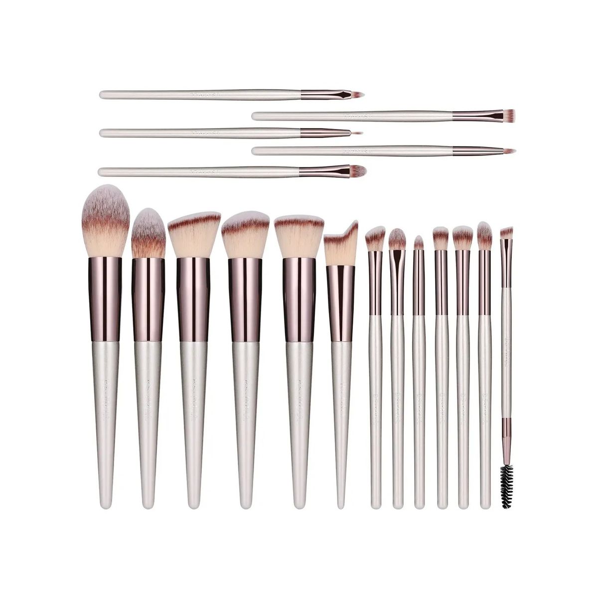 GENERICO - Set 18 Brochas De Maquillaje Profesionales Alta Calidad Labg