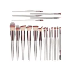 GENERICO - Set 18 Brochas De Maquillaje Profesionales Alta Calidad Labg