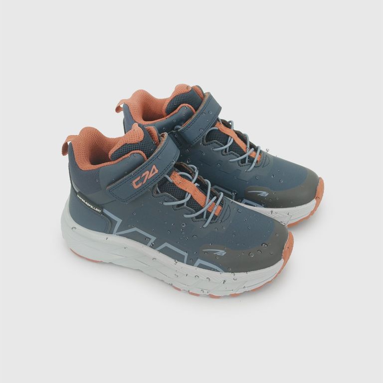 Botín Ergonómico outdoor water repellent niño azul 28-38