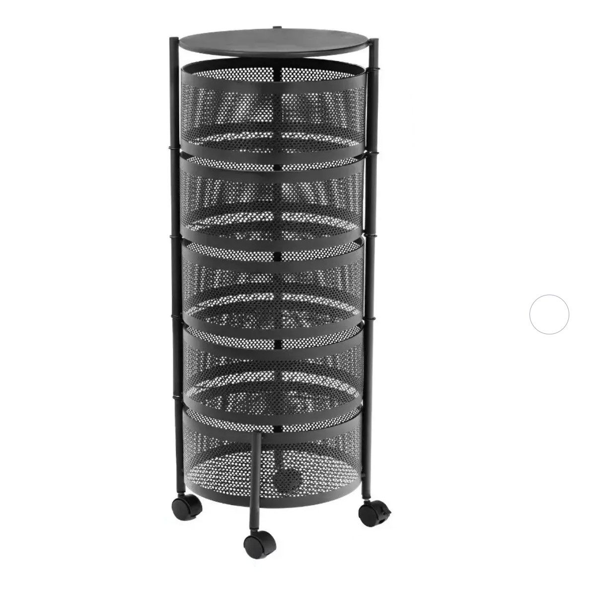 GENERICO - Carrito Organizador Multiusos 5 Niveles Frutero Cocina 360o BELUG