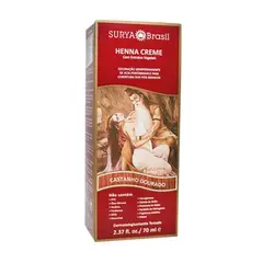 SURYA BRASIL - Tintura Henna Creme Castaño Dorado