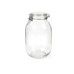 GENERICO - Frasco Hermetico De Vidrio 950ml Transparente