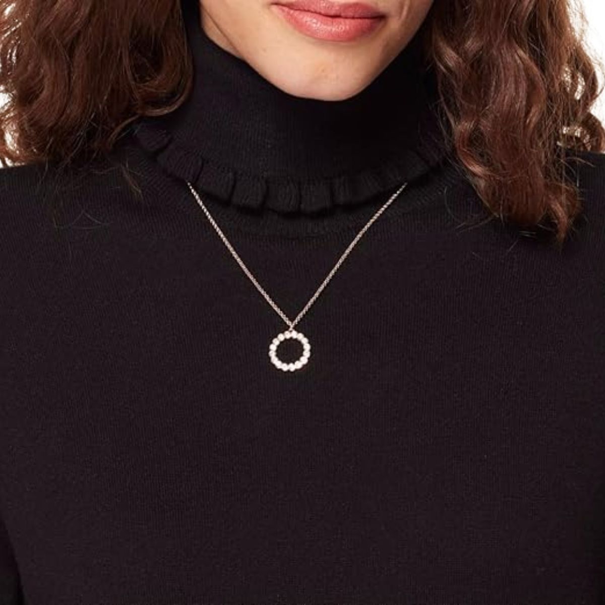 KATE SPADE - Collar Kate Spade Full Circle Mini Pendant Dorado